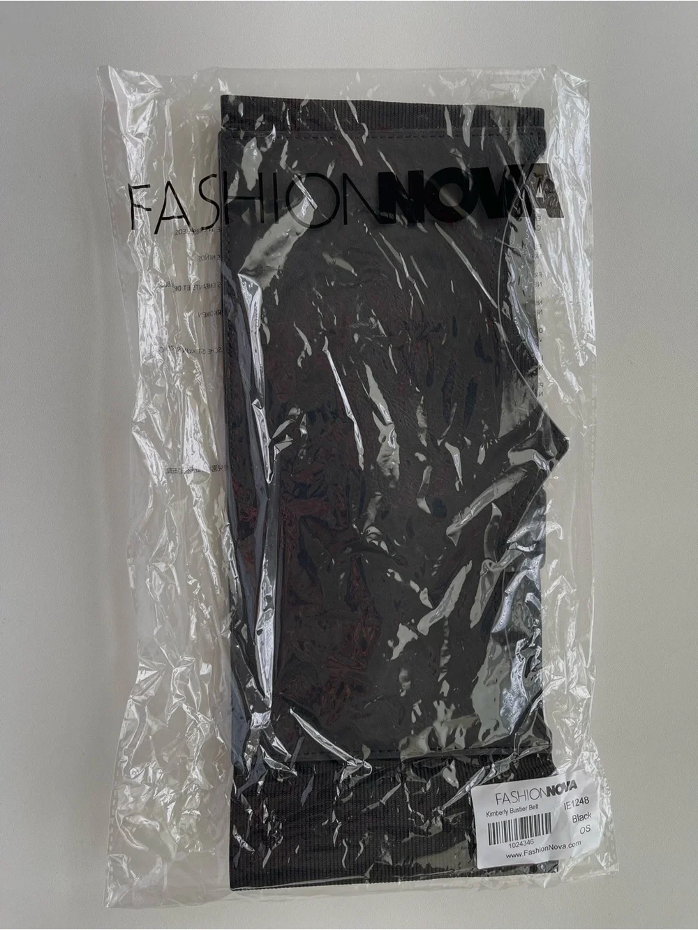 Fashion Nova wide black
